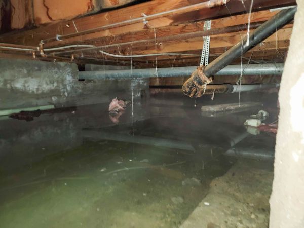 Crawl Space Drying in Waterford